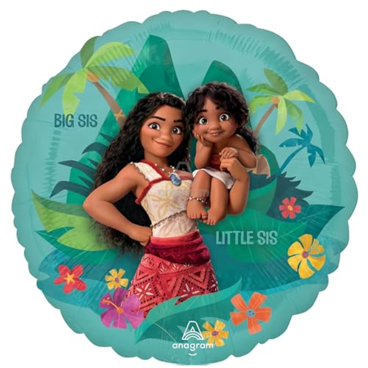 Moana's Birthday Party Supplies Airloonz and Foil Balloon Bouquet Decorations