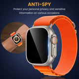 Apple Watch Ultra 49mm Privacy Screen Protector 3-Pack Anti Spy Glass
