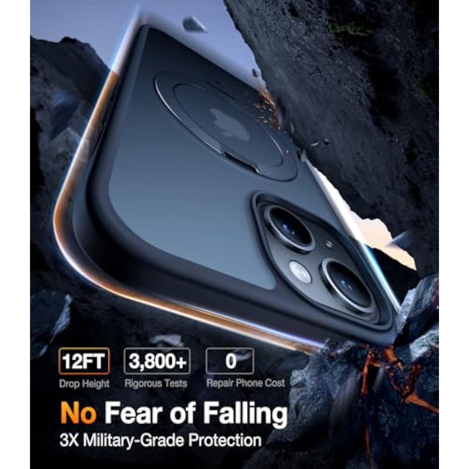 Magnetic UPRO Ostand for iPhone 14 Case