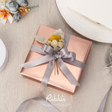 Rose Gold Metallic Wrapping Paper Matte Rose Gold Solid Color Paper Perfect For Birthday Christmas Baby Shower Wedding Valentine'S Day- 17Inch X 394Inch(33Feet)