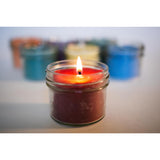 Beethelight Beeswax Jar Candle With Lid - Citrus Energy Aromatherapy Candle - 20 Hours Burn Time - All Natural 100% Pure Beeswax Candle - Handmade Decorative Jar Candle