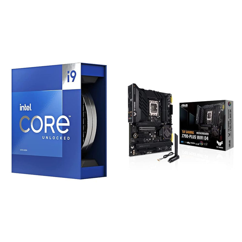 Intel Core i9-13900K Desktop Processor & ASUS TUF Gaming Z790-Plus WiFi D4 LGA