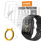 6-Pack Screen Protector For 1.8” Idw19 Idw13 Idw15, Compatible With Idw13 Of Woneligo Faweio Vrpefit Amzhero Toobur Konitee & For Idw19 Of 1.8” Milouz Aeac Kalinco "Veryfit" Smart Watch, Soft Tpu