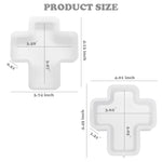 Cross Box Silicone Resin Molds, Cross Box Decor Elastic Silicone Molds Ornament Storage, Epoxy For Crafts Diy Making Decorations Placement Storage