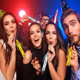 48 Pcs Gold & Silver New Year Noise Makers Party Blowers