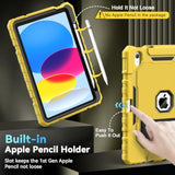 Case For Ipad 10Th Generation 2022(10.9 Inch), Heavy Duty Military Grade Shock