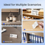 Desk Bluetooth Barcode Label Printer: 221D Label Maker With Direct Thermal Printing, 2 Inch Print Width For Barcodes Address Office Warehouse With 1 Roll Label