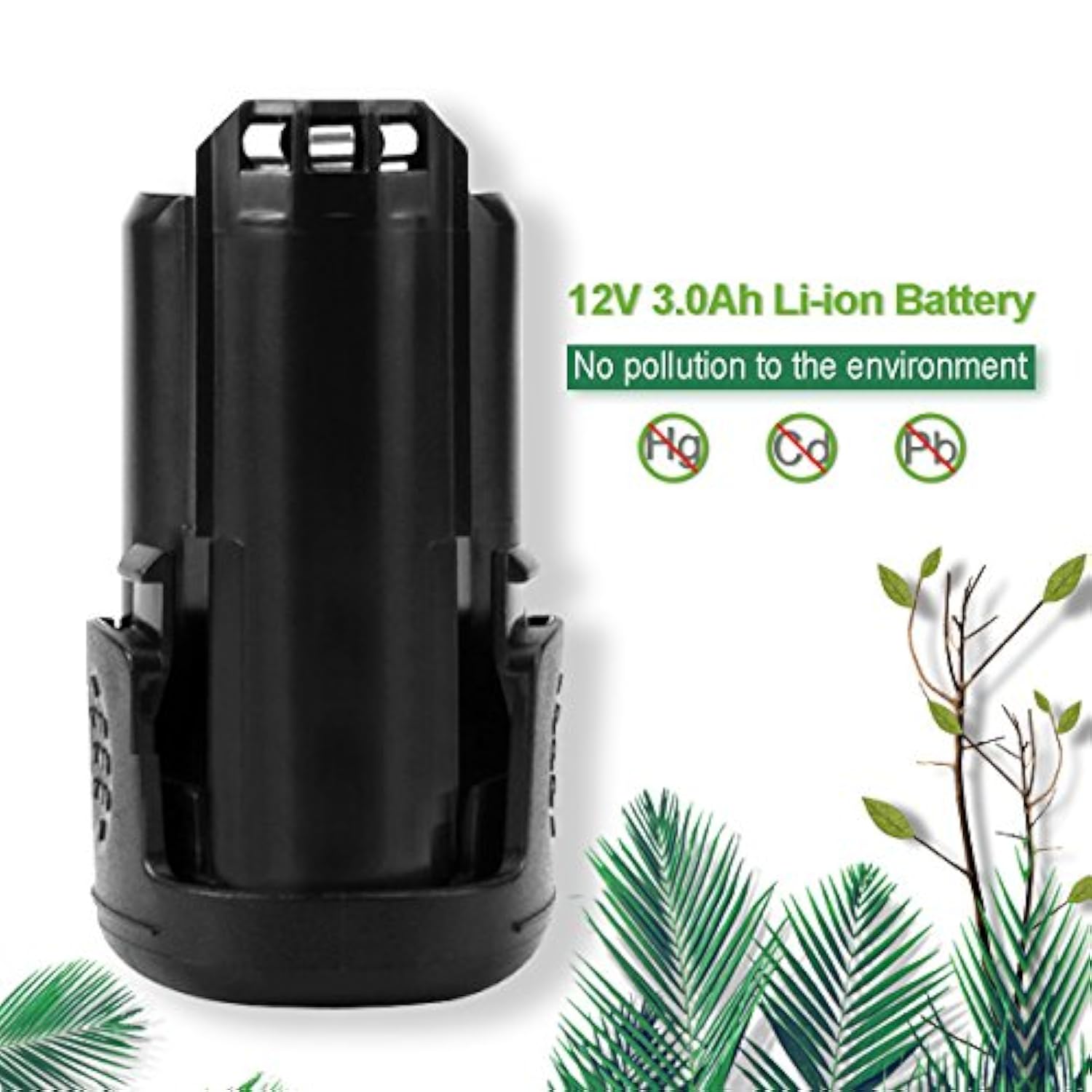 12V 3.0Ah Li-Ion Battery Replacement with Charger for 8200 8220 8300