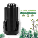 12V 3.0Ah Li-Ion Battery Replacement with Charger for 8200 8220 8300