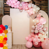 Balloon Arch Stand Kit 8.2Ft & 5Ft Gold Bending Arch for Parties & Events