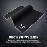 Thermaltake M300 Smooth Surface/Solid Sewing Edge/Splash-Proof/Anti-Slip Rubber Base 360mm x 300mm Gaming Mouse Pad GMP-TTP-BLKSMS-01, Small