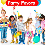 24Pcs Sticky Hands Feet For Kid Party Favor Easter Egg Filler Goodie Bag Stuffer Treasure Box Toy Classroom Prize Student Return Gift Bag Stuff Bulk Toy Pinata Filler Small Favor Slap Hand Supplies