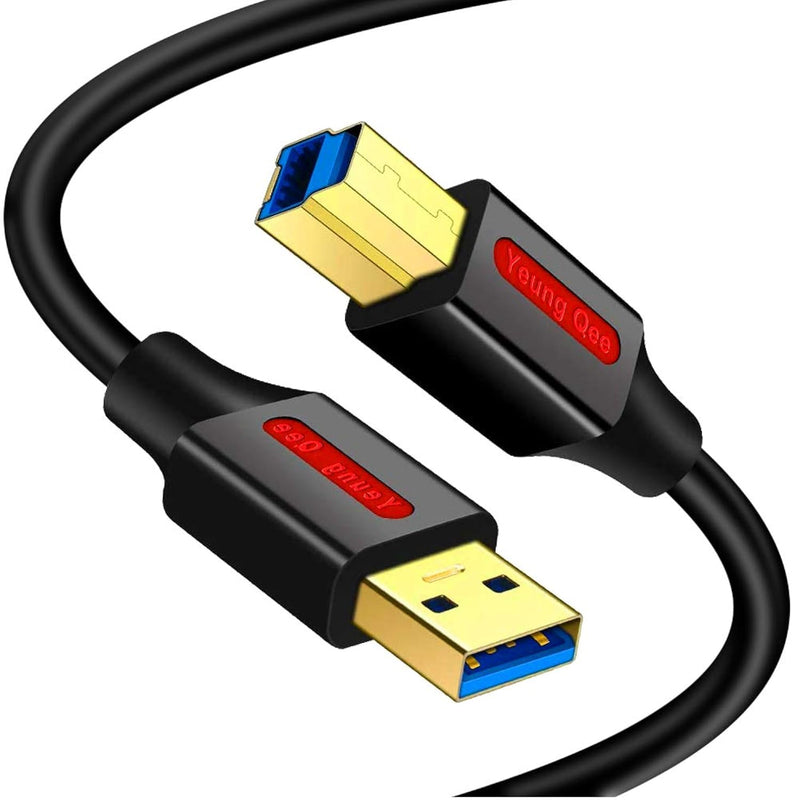 Usb 3.0 Cable A Male To B Male 20 Ft,Superspeed Usb 3.0 Type A To B Male Cable