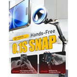 Gooseneck Phone Holder For Bed - Magsafe Stand For Iphone 16 15, Desk, Magnetic Adjustable Mount - Overhead Accessories For Magsafe Iphone