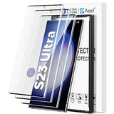 3-Pack 3D Curved Tempered Glass Screen Protector for Samsung S23 Ultra 9H