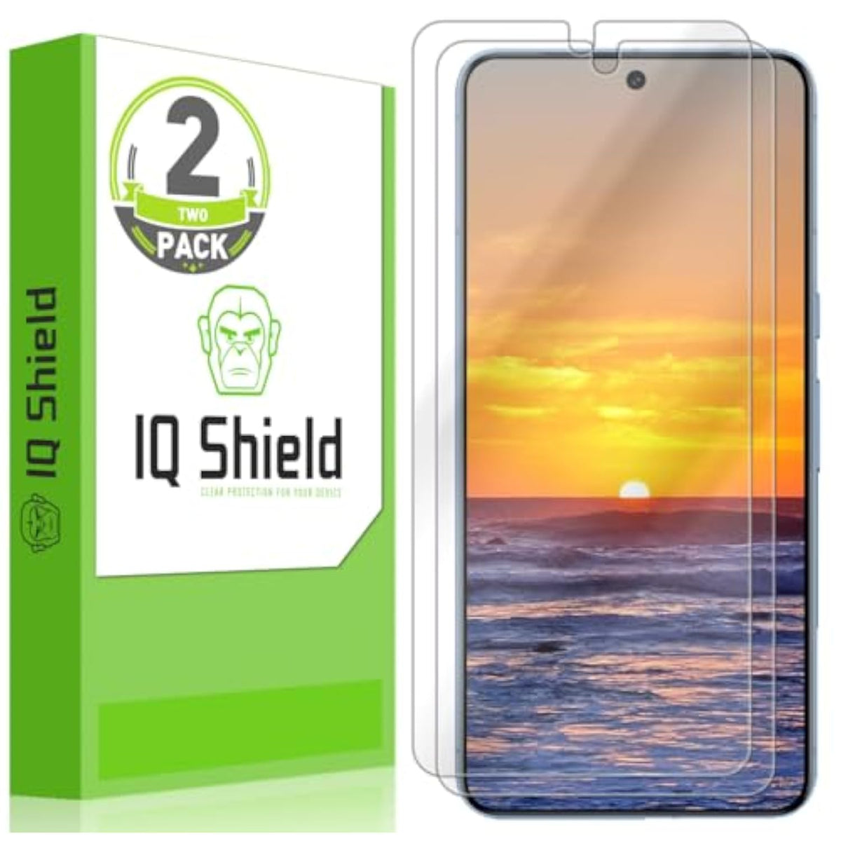 2 Pack For Google Pixel 8 Pro Screen Protector: Clear Tpu Film, Bubble-Free Installation, Scratch-Resistant, Case Friendly, Hd Clarity For Ultimate Protection. Fingerprint Unlock