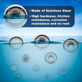 120Sets Leather Snaps And Fasteners Kit, 12.5Mm Black Snap Fasteners K