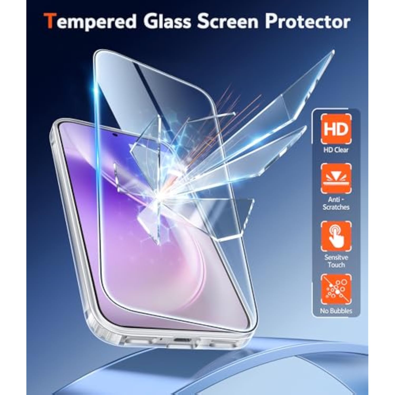 Clear Google Pixel 10a Phone Case with Built-in Screen Protector