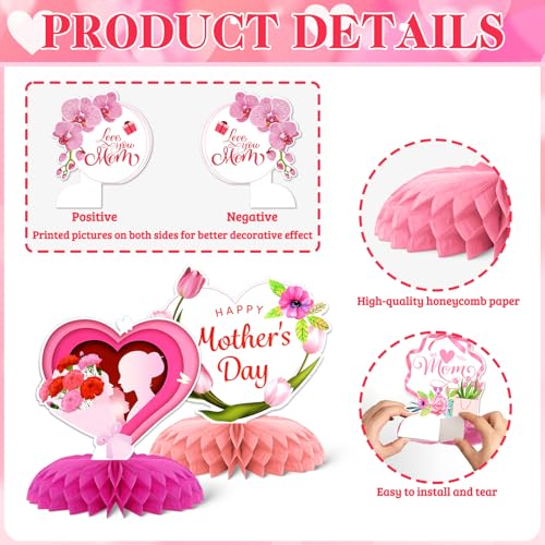 9 PCS Mother's Day Decorations