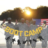 Boot Camp Army Banner – Army Themed Birthday Party Decorations