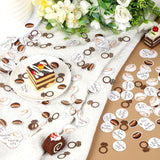 200 Pcs Coffee Confetti Love Is Brewing Bridal Shower Table Decorations