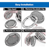 Thickened Headset Earpads Replacement Headphone Ear Pads Compatible With Mpow 059 H1 H7 H20 H5 (Diy) Headphones