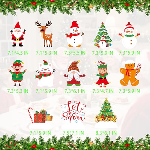 13 Stand-Alone Paper Christmas Centerpieces Table Decorations