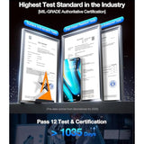 Ultra 9H+ Glass For Iphone 16 Pro Max Privacy Screen Protector [No.1 Military Grade Shatterproof & 100% Anti Spy] Glass Privacy Screen Iphone 16 Pro Max Tempered [Longest Durable],2 Pack