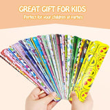60 Pcs Slap Bracelets For Kids, Christmas Gifts Colorful Bulk Wristbands With Animals, Galaxy, Dinosaurs, Donut, Party Favors, Classroom Prizes Birthday Exchanging Gifts, Goodies Bag Stuffers Fillers