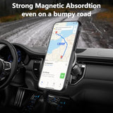 Magnetic Case for Samsung Galaxy A35 5G with Glass Protector, MagSafe, Black