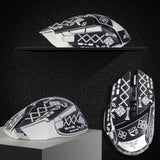 Mouse Grip Tape Stickers For Razer Basilisk V3 / Basilisk V3 Pro Mouse Anti Slip Skin Self-Adhesive,Pre-Cut,Sweat-Resistant Game Mice Accessories (Black)