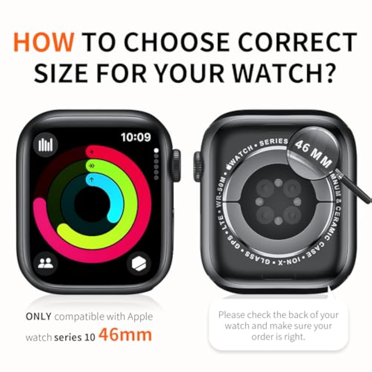 6 Pack Hard Pc Case Compatible With Apple Watch Series 11/10 46Mm With Tempered Glass Screen Protector, Ultra-Thin Scratch Resistant Protective Bumper Cover For Iwatch 11/10 46Mm Accessories