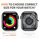 6 Pack Hard Pc Case Compatible With Apple Watch Series 11/10 46Mm With Tempered Glass Screen Protector, Ultra-Thin Scratch Resistant Protective Bumper Cover For Iwatch 11/10 46Mm Accessories