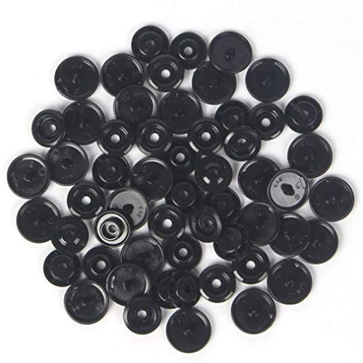 Kam Snaps Buttons + Snap Pliers, Starter Fasteners Kit, 384 Sets 24-Co