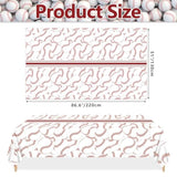 4 Pcs Baseball Tablecloths, Rectangular Baseball Pattern Table Cloth Disposable Party Decorations Table Covers For Boys Sports Event Birthday Party Supplies, 51X86 Inch