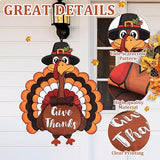 37" Happy Thanksgiving Halloween Outdoor Light Decor Fall Neon