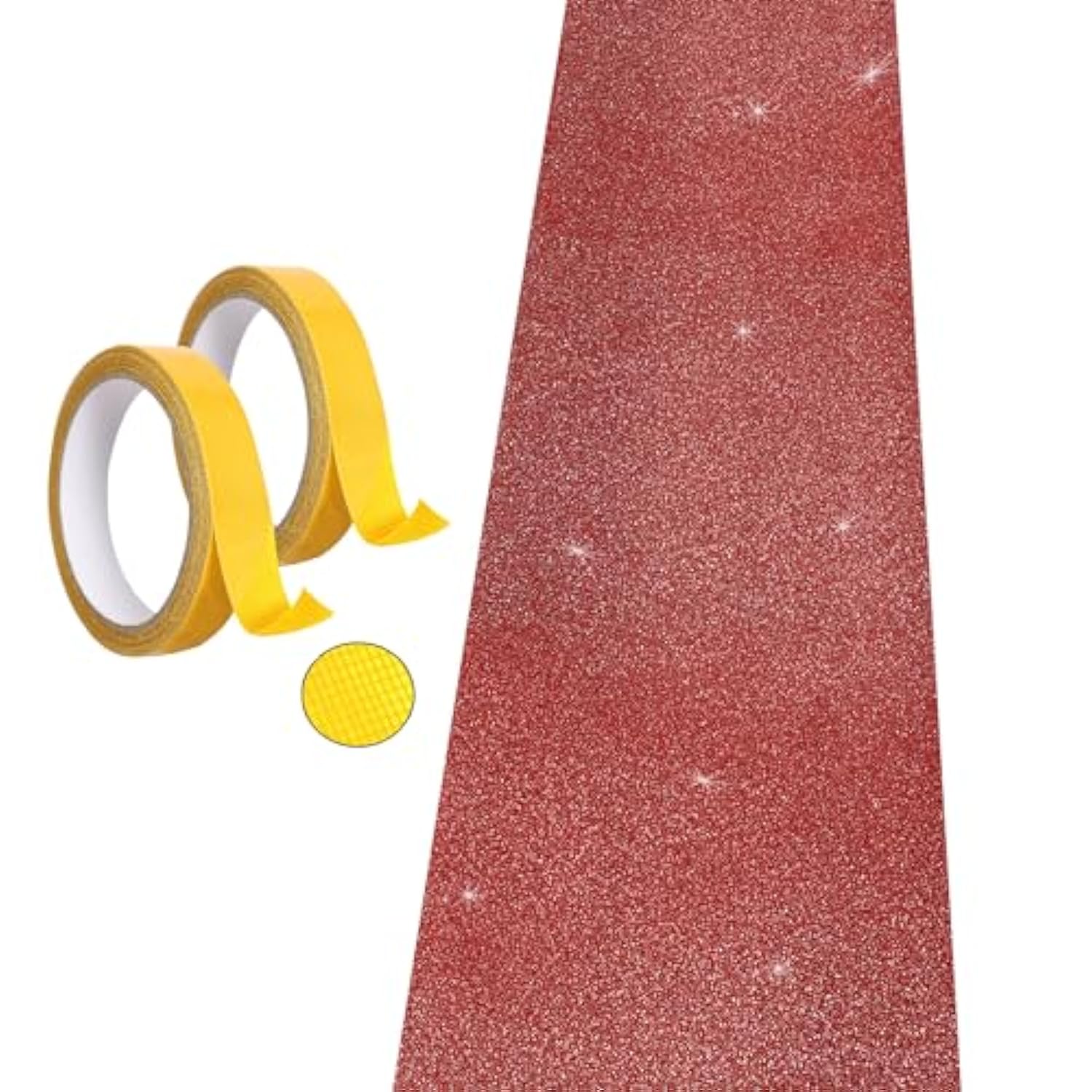 Carpet Runner Runway Rug, Glitter Red Carpet Runner 55 Gsm Thickness (2.46 X 30Feet) For Wedding Party Hallway Rug, Christmas Xmas Thanksgiving