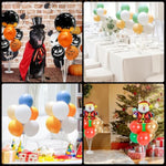 Balloon Stand Kit 4 Set Balloon Sticks With Baseballoon Arch Stand Balloon Centerpiece Stand For Table Balloon Holders For Table Balloon Arch Kit Birthday Decorations Balloon Stands For Floor