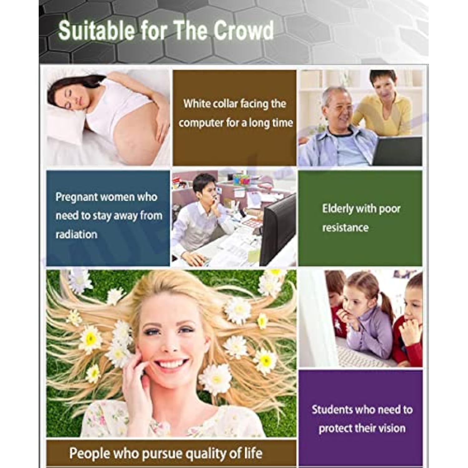 11.6" Laptop Screen Protector Blue Light Glare Filter (10.1" x5.7"/W x H)