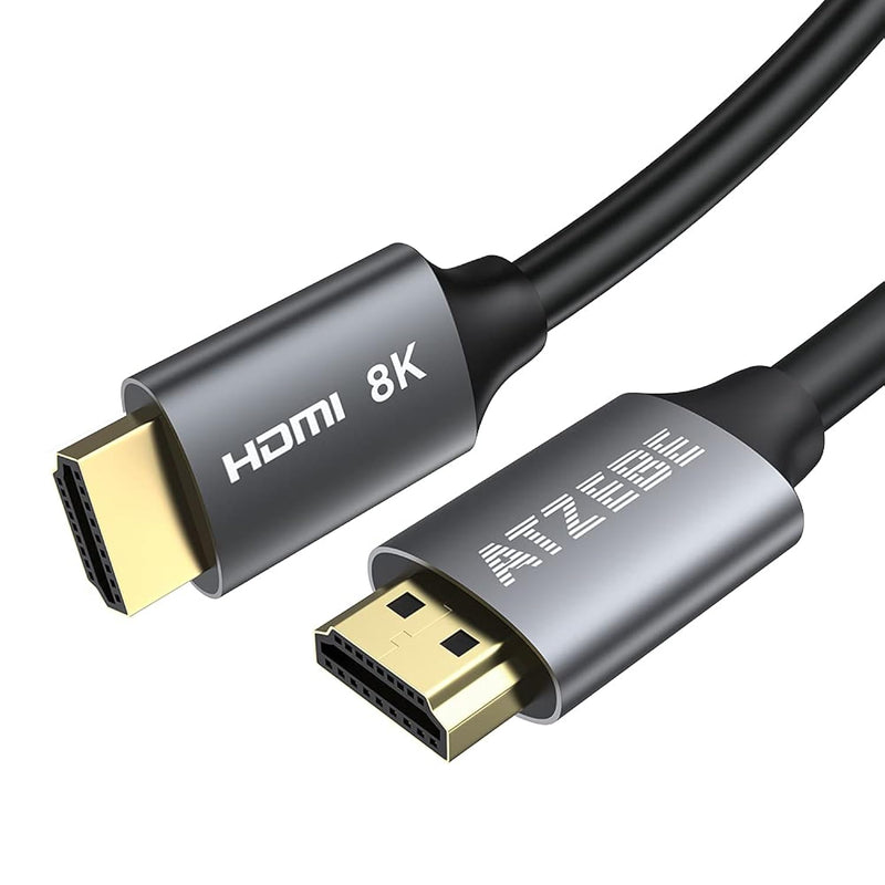 Hdmi 2.1 Cable, 8K Hdmi Cable 10Ft, Support High Speed 48Gbps, 8K@60Hz 7680P,