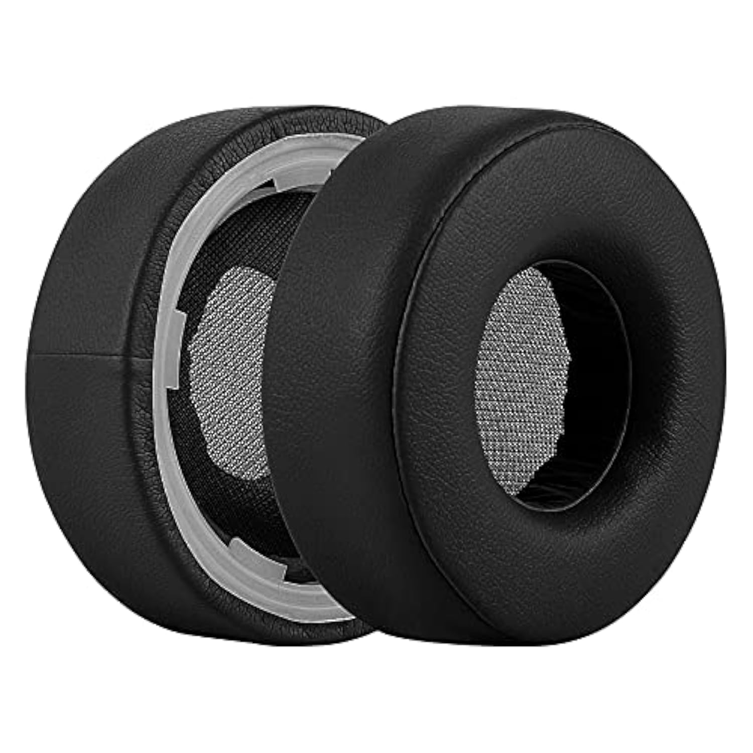 Geekria QuickFit Replacement Ear Pads for Sony WH-H800 Headphones Ear Cushions, Repair Parts (Ash Black)