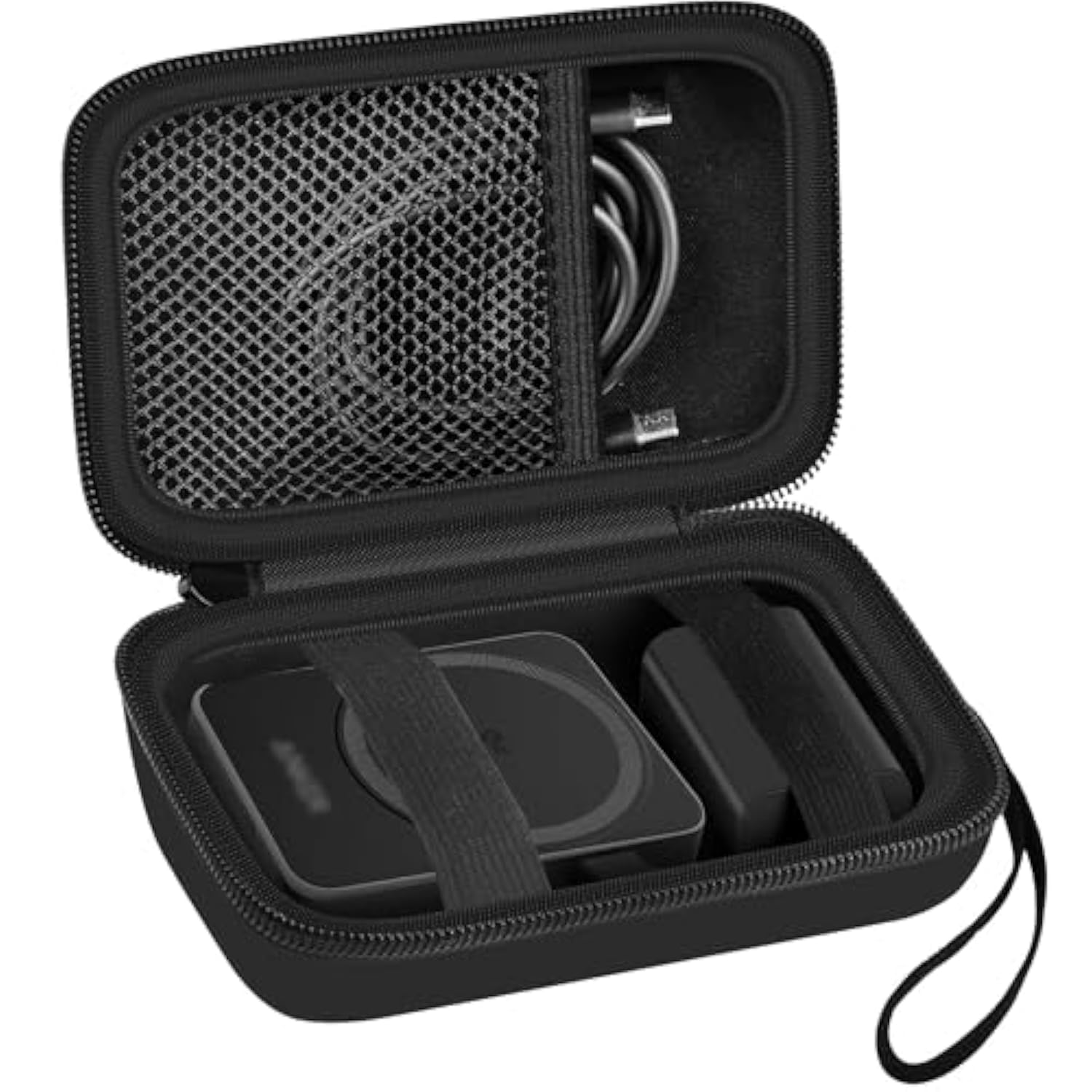 Case For Anker Maggo For Ucomx 3-In-1 For Maggo Ufo Charging Station,For Augnner For Iseyyox For Apple Magsafe Duo For Lisen Wireless Charger Foldable Magnetic Charging Stand Storage Box-Black