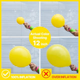 Yellow Balloons 140Pcs Different Sizes Of 18 12 10 5 Inch Matte Yellow Latex Balloon Arch Kit Garland For Easter Bee Baby Shower Sunflower Birthday Graduation Party Decorations Yellow-Y55