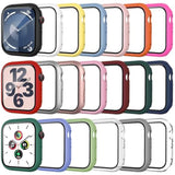 20 Pack Case For Watch Series 9/8/7 45Mm With Tempered Glass Screen Protector, Shockproof Hard Pc Protective Cover, All-Around Bumper Compatible With Iwatch S9 S8 S7 45Mm
