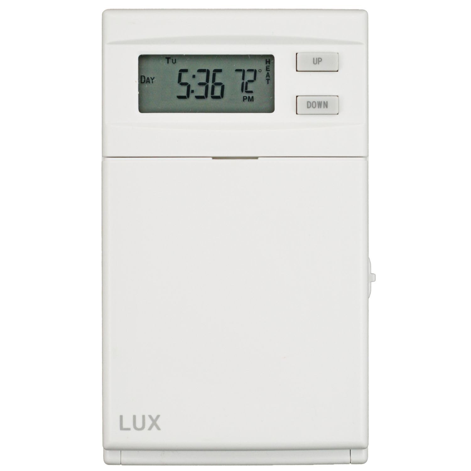Elv4 Line Voltage Programmable 5-2 Day Thermostat; 1 Heat, Line Voltage Only