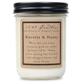 - 14 Oz. Jar Soy Candles - (Biscuits And Honey)