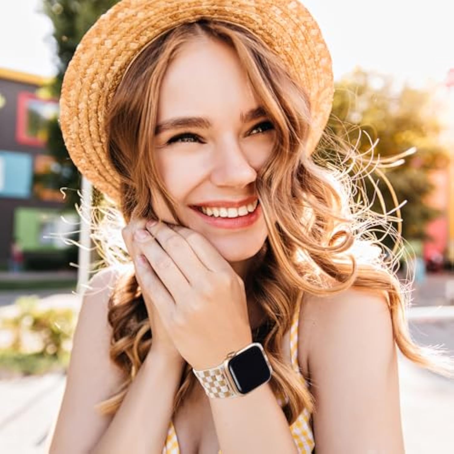 Stretchy Nylon Loop Bands Adjustable for Apple Watch 38-49mm Unisex