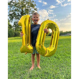 Gold Number 14 Balloon 40 Inch, 14 Number Balloons, 14Th Gold Birthday Decorations, 14 Year Old Girls Boys Golden Party Supplies