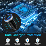Usb C Car Charger,3.4A Fast Car Charging Lighter Adapter+3Ft Type C Coiled Cable For Samsung Galaxy S25 S24 S23 A17 A56 A36 A26 A16 A55 A35 A25 A15 A54 A14 A13 A23 A53 S22 S21,Pixel 9 8A 8 Pro 7A 7 6