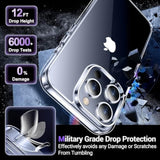 Designed For Iphone 15 Pro Max Case Clear, [Crystal Clear][Non-Yellowing][-Grade Drop Protection] Slim Shockproof Protective Cover Phone Case For Iphone 15 Pro Max 6.7 "